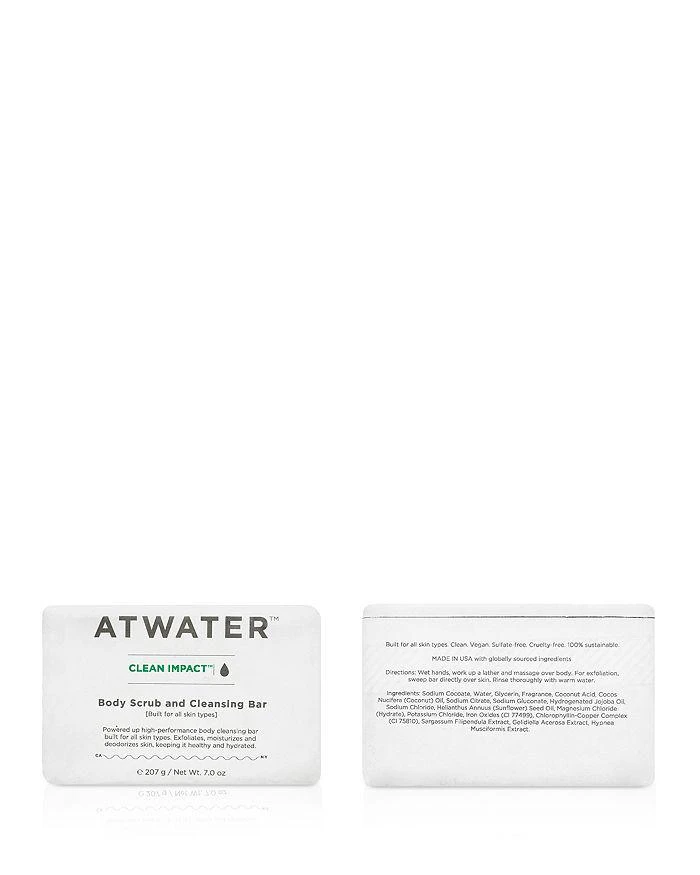 商品ATWATER|Clean Impact Body Scrub & Cleansing Bar,价格¥144,第2张图片详细描述