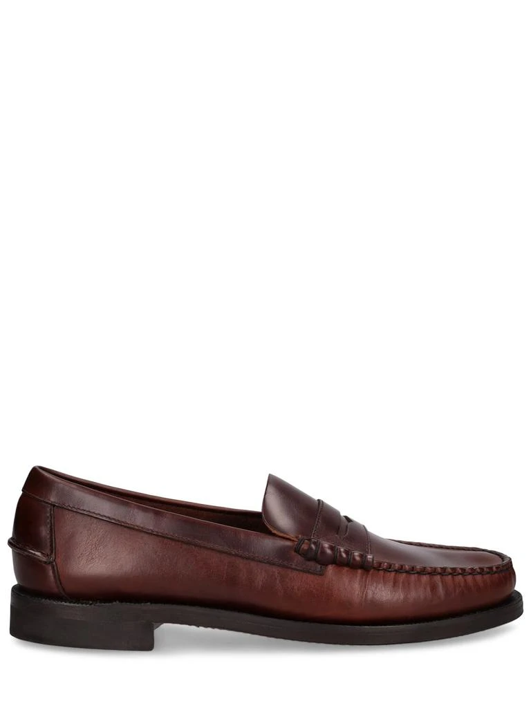 商品SEBAGO|Classic Dan Waxed Leather Loafers,价格¥2299,第1张图片