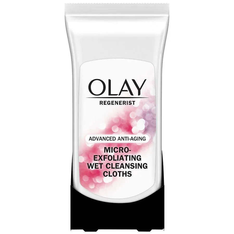 商品Olay|Micro-Exfoliating Wet Cleansing Cloths No scent,价格¥92,第1张图片