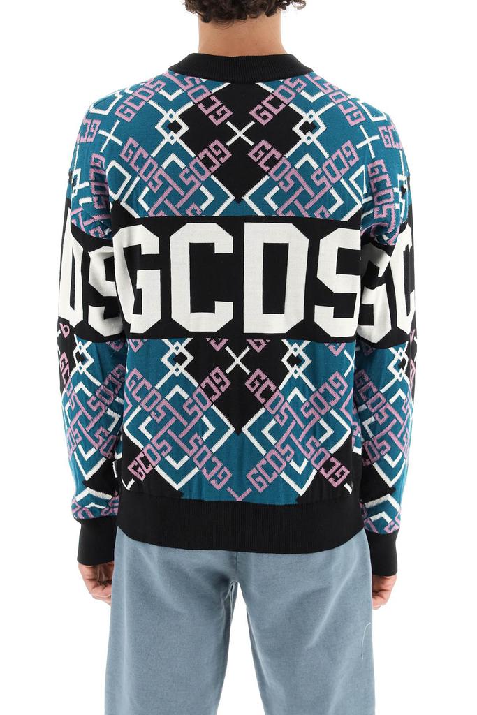 Gcds jacquard logo sweater商品第3张图片规格展示