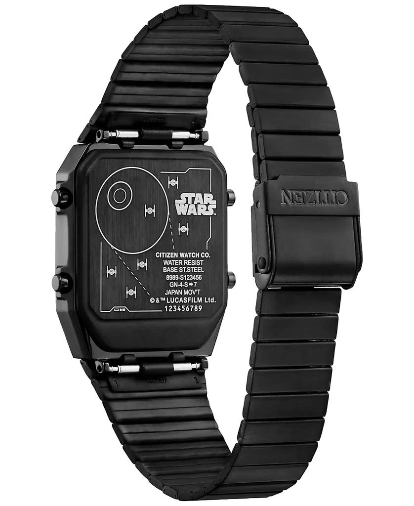 商品Citizen|Trench Run Analog-Digital Black Stainless Steel Bracelet Watch 33mm,价格¥2575,第3张图片详细描述