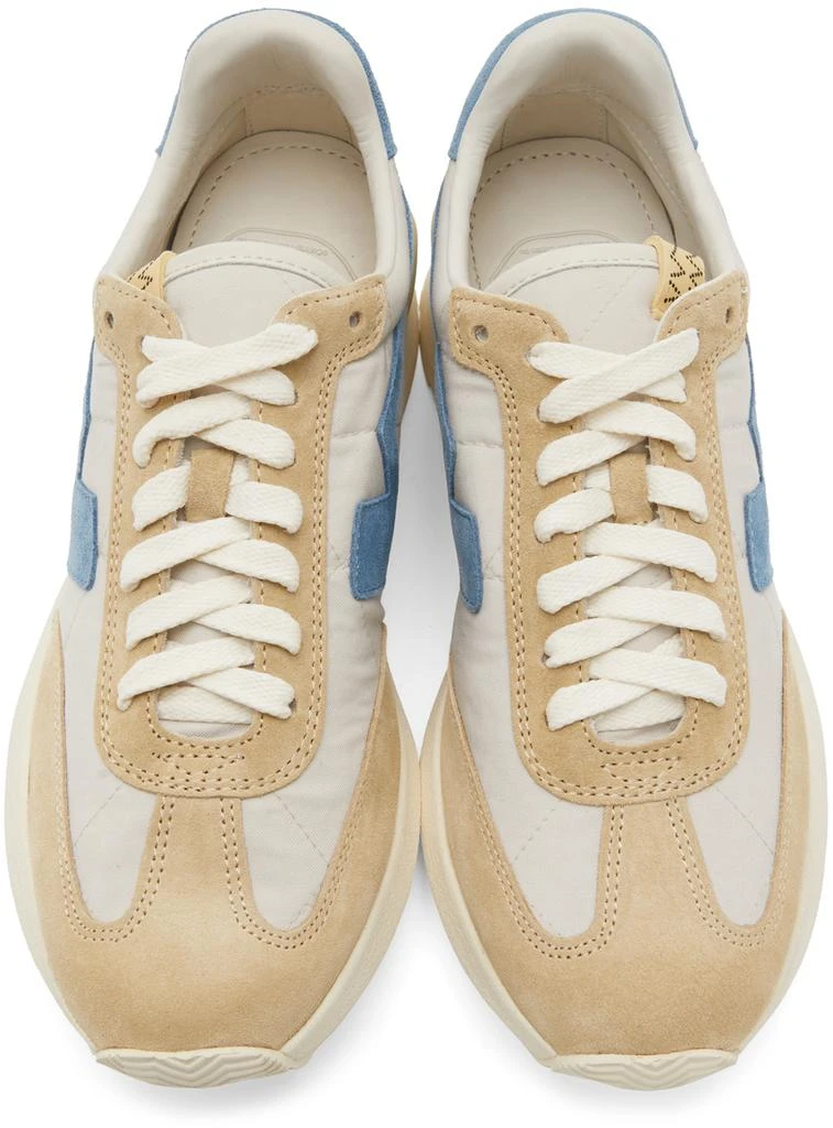 商品VisVim|Off-White & Beige FKT Sneakers,价格¥5688,第5张图片详细描述