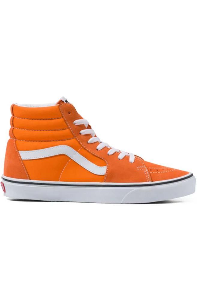 商品Vans|(Q5NAVM) Sk8-Hi Shoes - Orange Tiger/True White,价格¥464,第1张图片