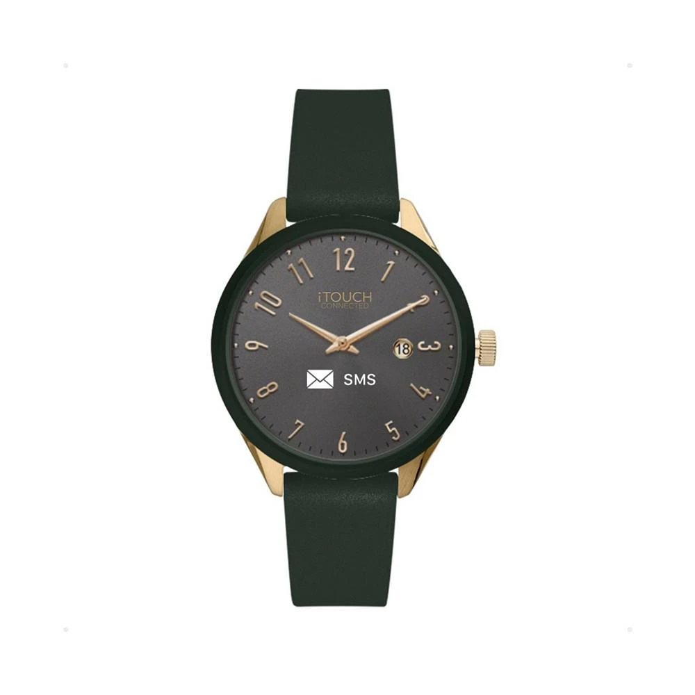 商品iTouch|Connected Unisex Olive Silicone Strap Smart Watch,价格¥933,第1张图片