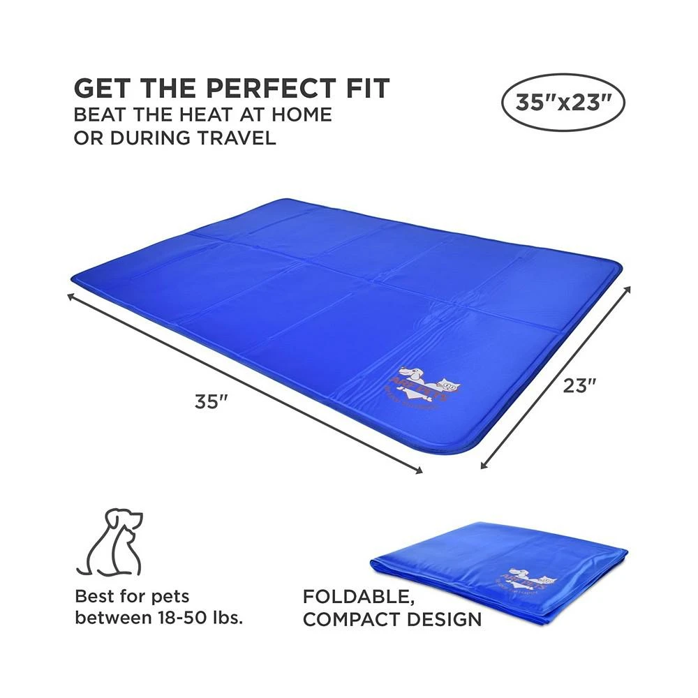 商品Arf Pets|Self Cooling Pet Bed, Dog Mat for Crates and Beds - Small,价格¥373,第2张图片详细描述