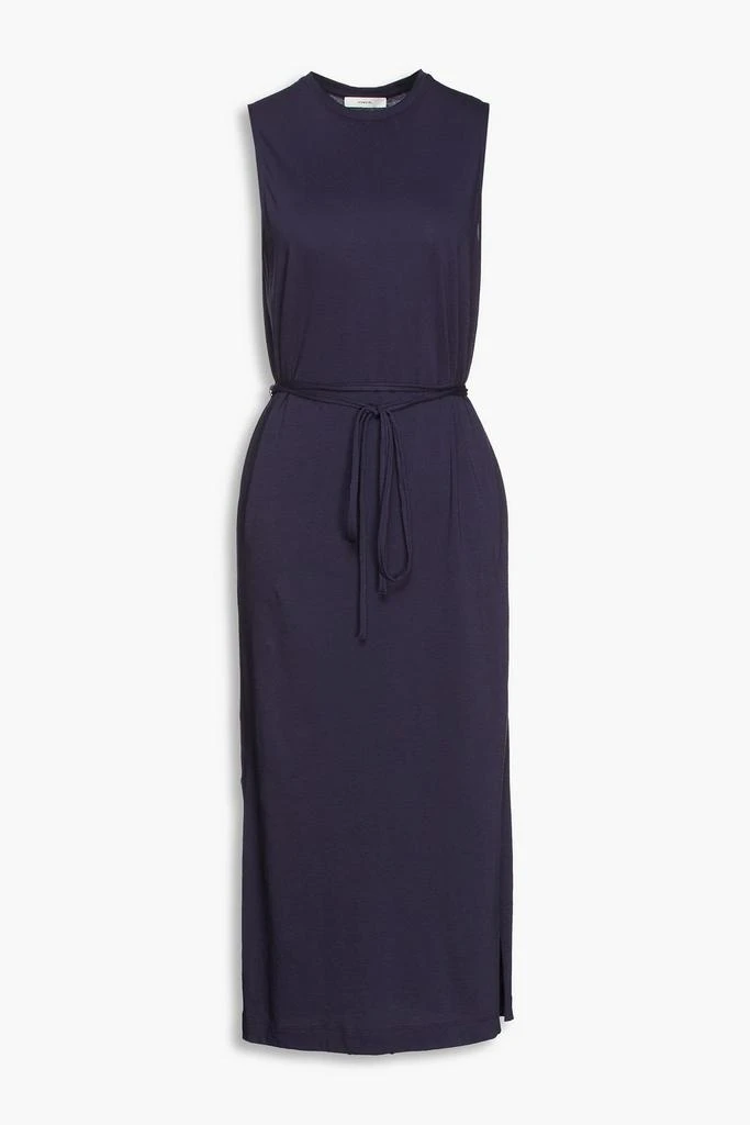 商品Vince|Pima cotton-jersey midi dress,价格¥439,第3张图片详细描述