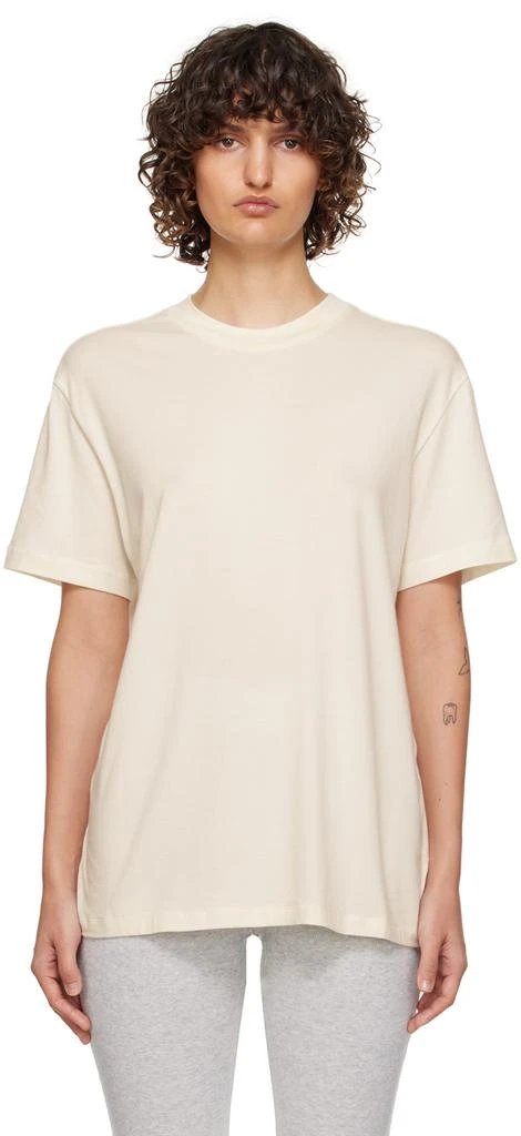 商品SKIMS|Off-White SKIMS Boyfriend Sleep T-Shirt,价格¥391,第1张图片