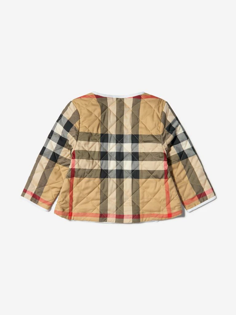 商品Burberry|Burberry Beige Baby Unisex Quilted Jacket,价格¥1773,第4张图片详细描述