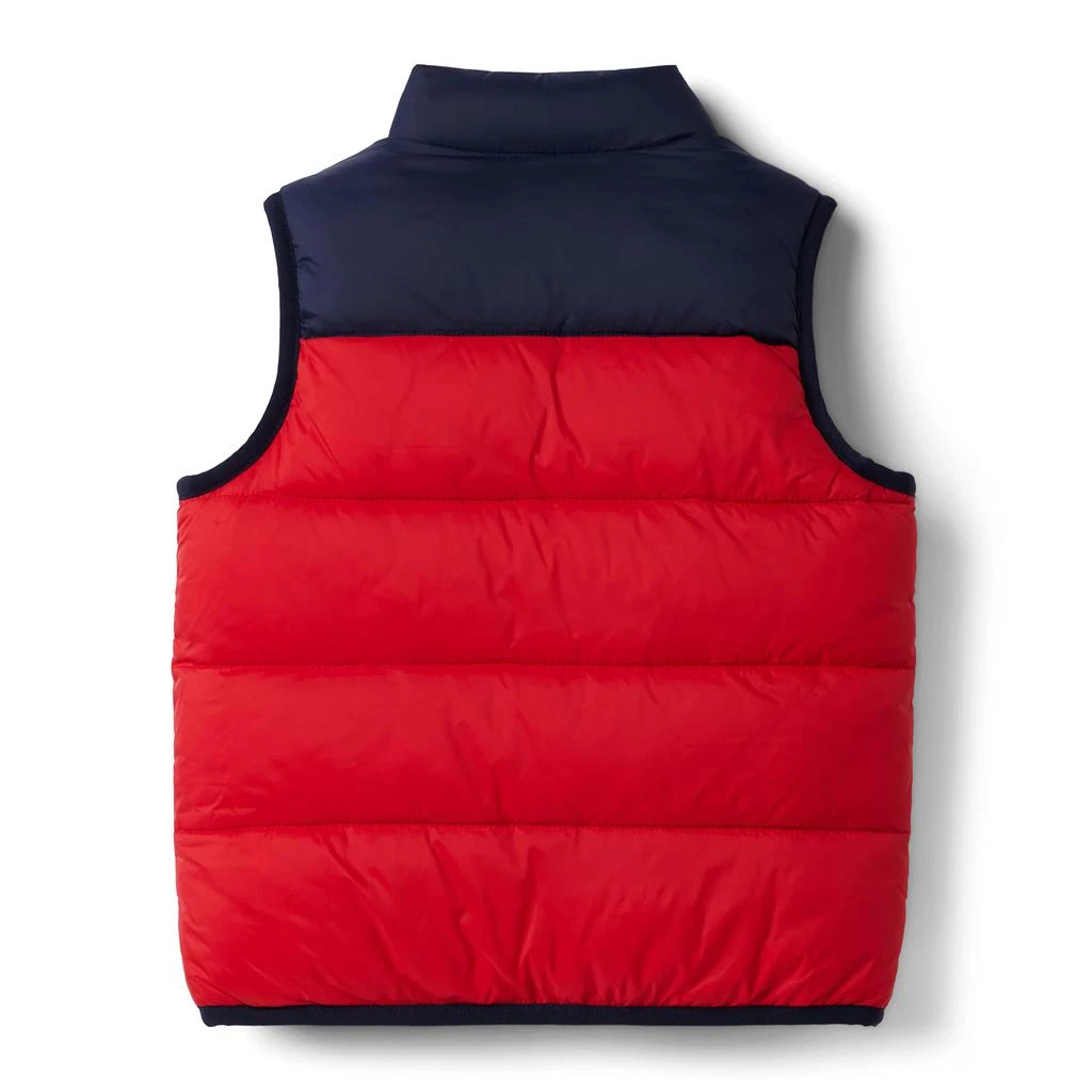 商品Janie and Jack|Reversible Puffer Vest (Toddler/Little Kids/Big Kids),价格¥364,第2张图片详细描述