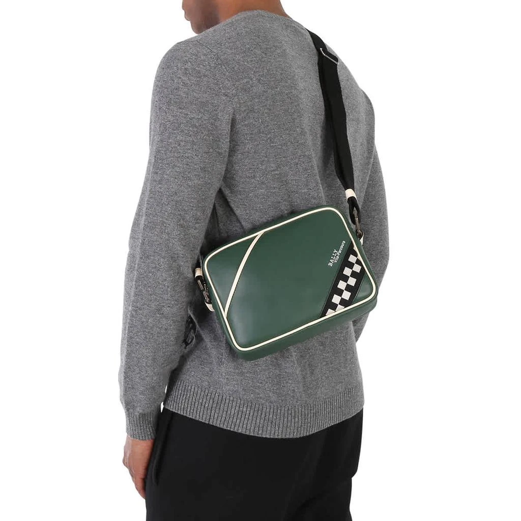 商品Bally|Bally Ivy Green Sylas Leather Crossbody,价格¥2802,第3张��图片详细描述