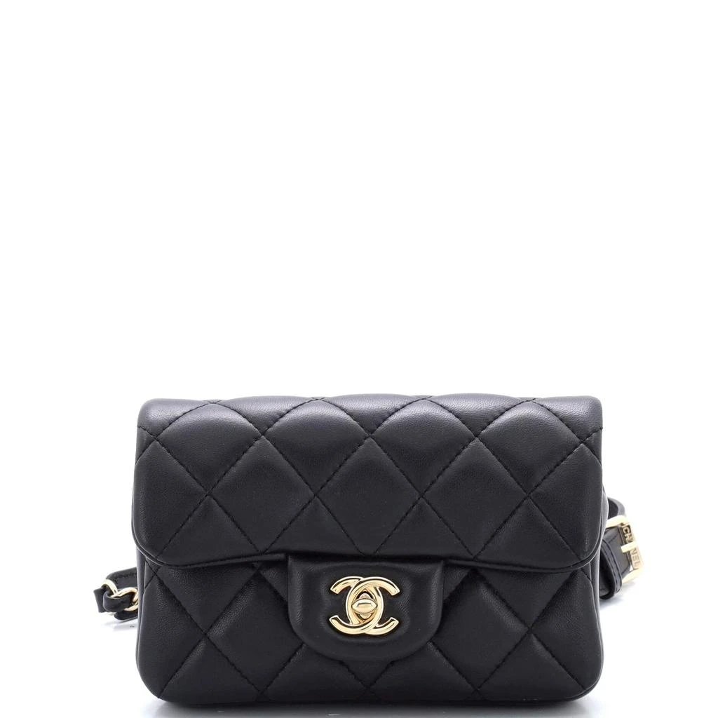 商品[二手商品] Chanel|My Precious Pearls Waist Bag Quilted Lambskin Mini,价格¥39501,第1张图片