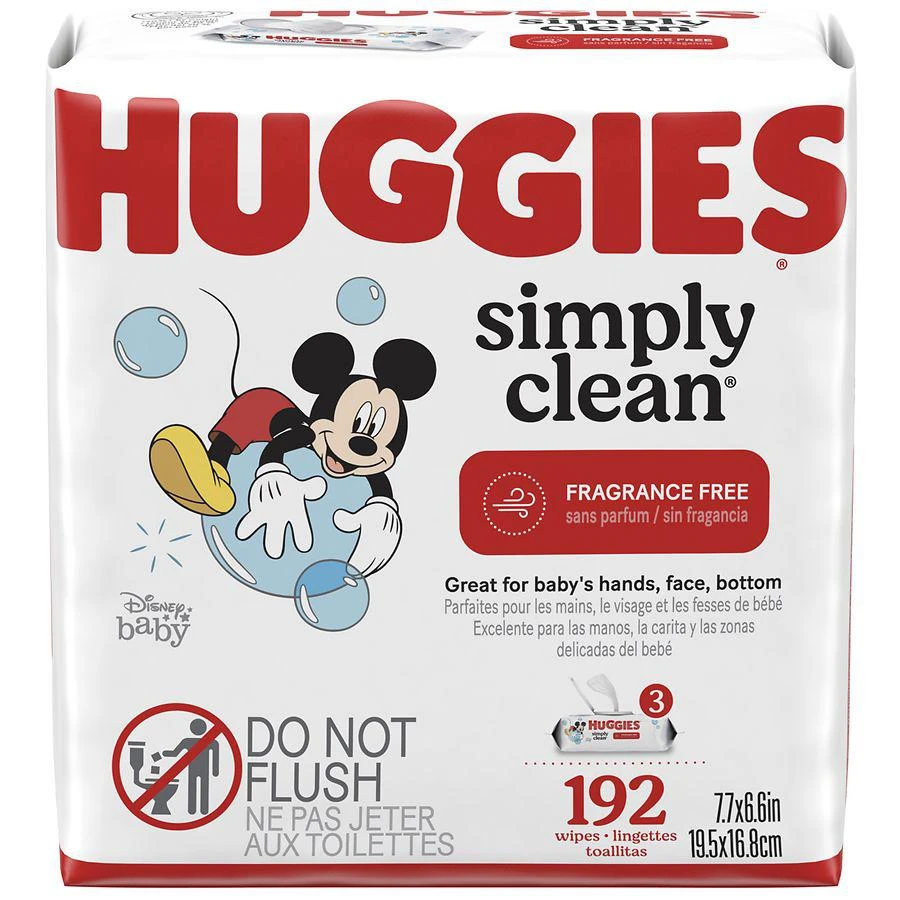 商品Huggies|Baby Wipes Flip-Top Packs, Fragrance Free Fragrance-Free,价格¥92,第3张图片详细描述