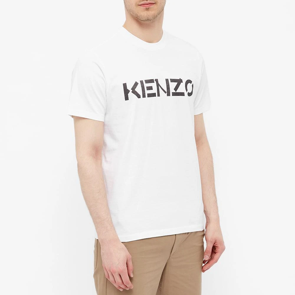 商品Kenzo|Kenzo Bi-Colour Logo Tee,价格¥640,第3张图片详细描述