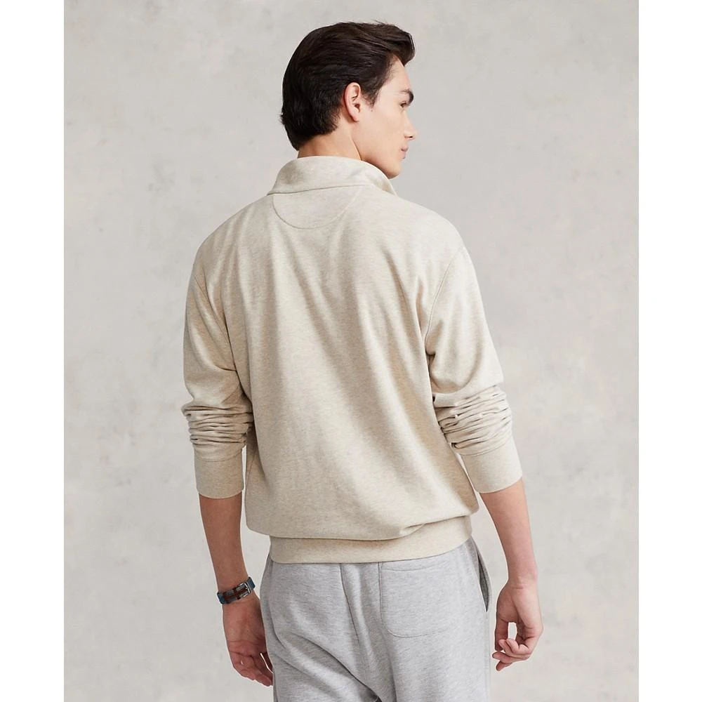 商品Ralph Lauren|Men's Luxury Jersey Quarter-Zip Pullover,价格¥537,第4张图片详细描述