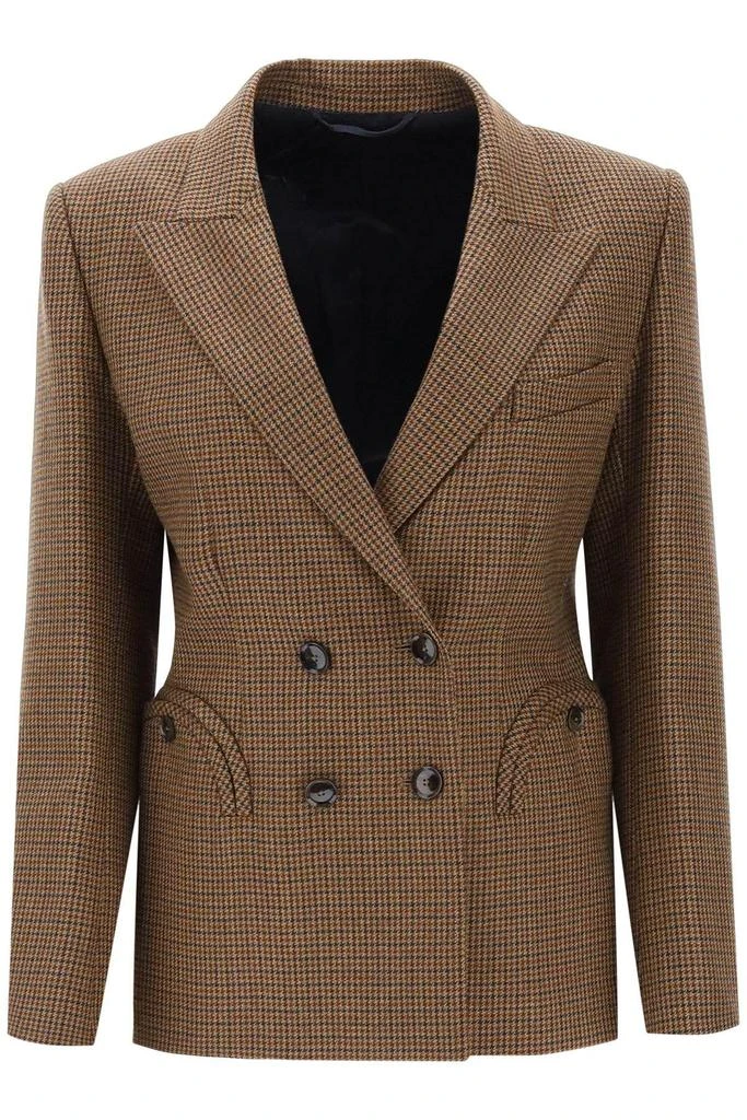 商品BLAZÉ MILANO|'Charmer Virago' double-breasted blazer in houndstooth,价格¥4920,第1张图片