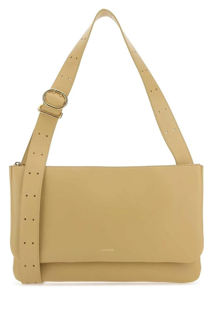 商品Jil Sander|Jil Sander Logo Embossed Zipped Crossbody Bag,价格¥8044,第1张图片