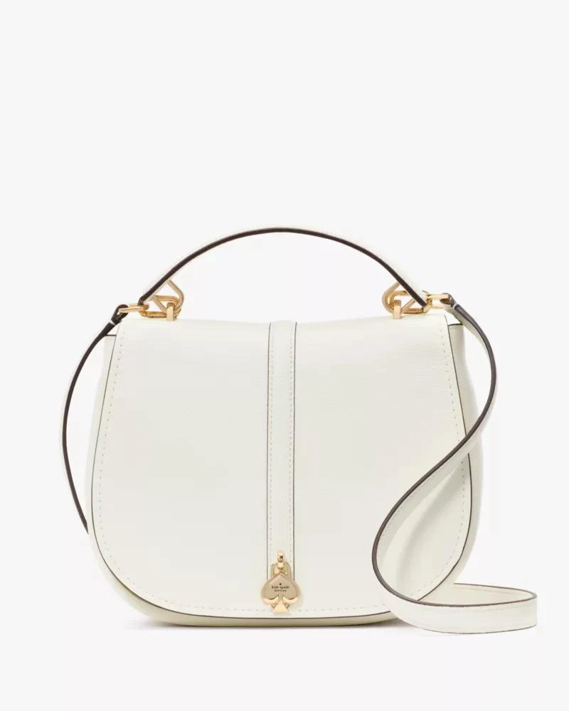 Kayla Pebbled Leather Saddle Bag 商品