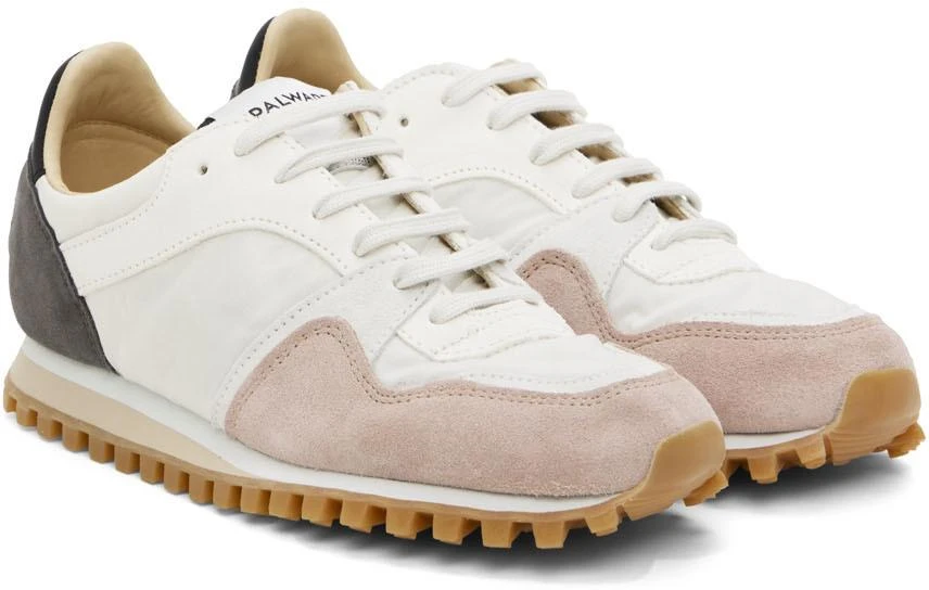 商品Spalwart|White & Pink Marathon Trail Low Mix Sneakers,价格¥547,第4张图片详细描述