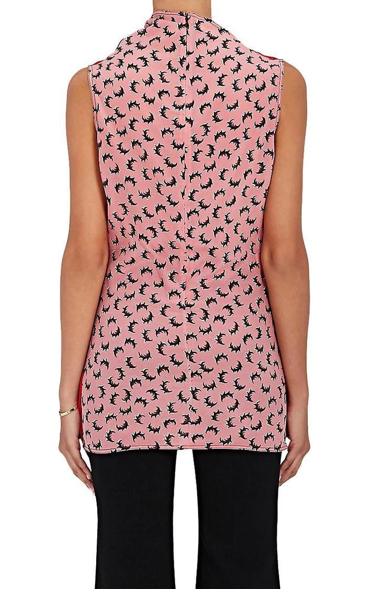 商品Marni|Feather-Print Silk Crepe Top,价格¥2391,第2张图片详细描述