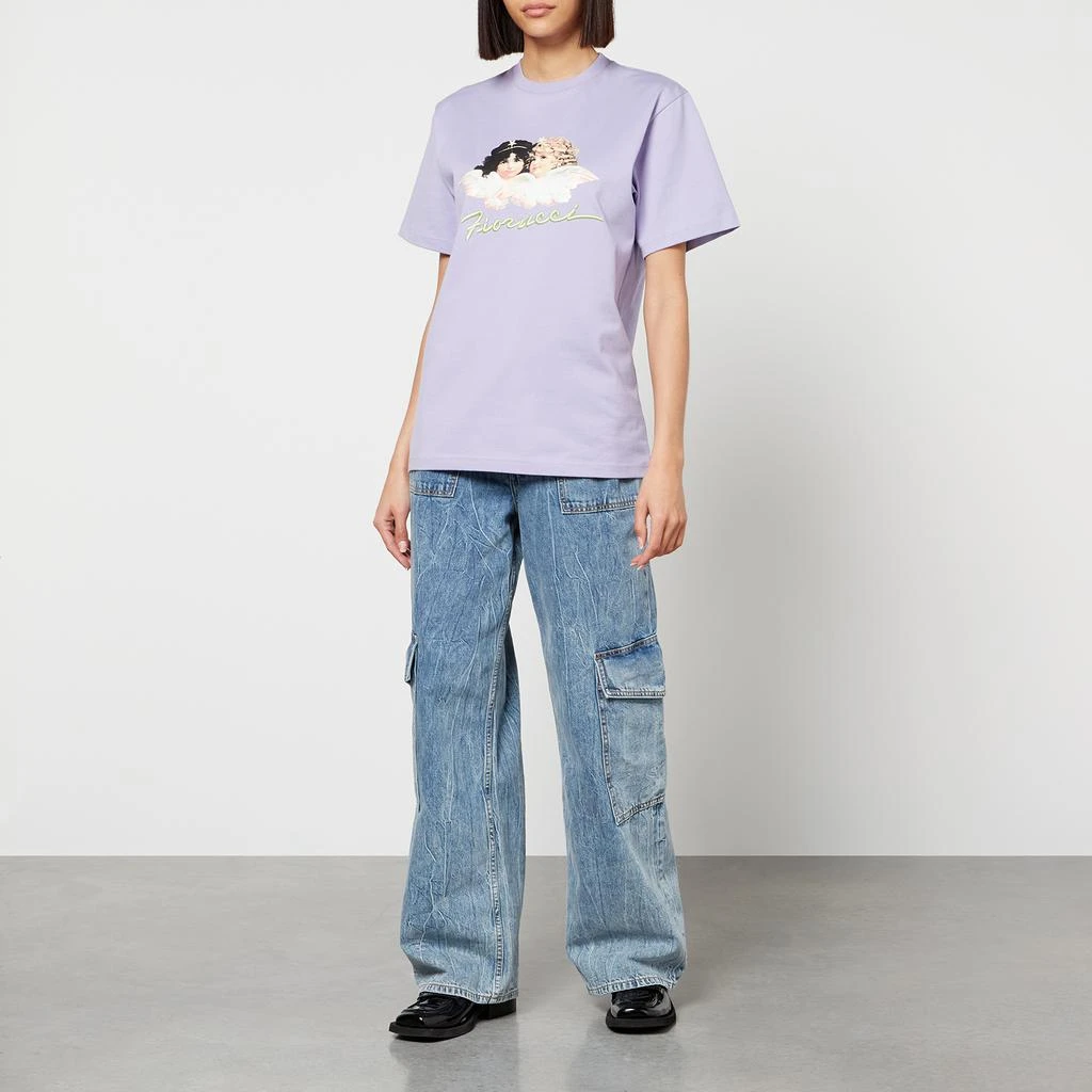 商品Fiorucci|Fiorucci Angel Printed Organic Cotton-Jersey T-shirt,价格¥383,第3张图片详细描述