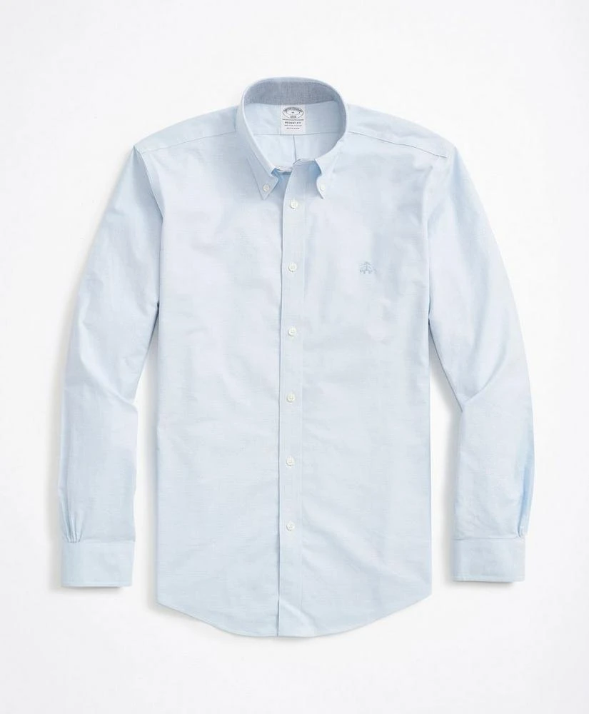 商品Brooks Brothers|Stretch Non-Iron Oxford Button-Down Collar Sport Shirt,价格¥603,第1张图片