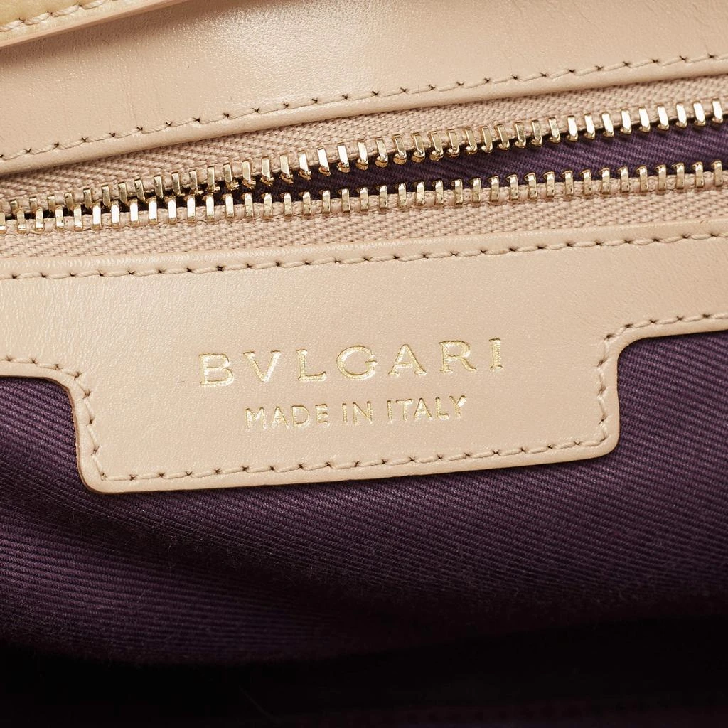 Bvlgari Beige Patent Leather Chandra Shoulder Bag 商品