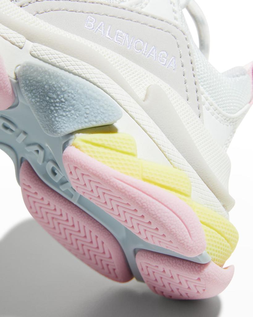 商品Balenciaga|Girl's Triple S Pastel Sneakers, Baby/Toddlers/Kids,价格¥4433,第7张图片详细描述