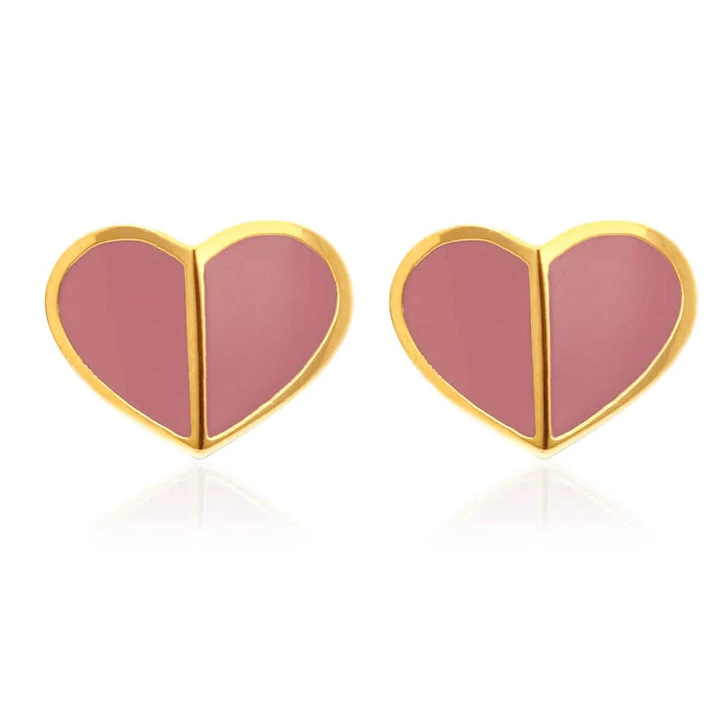 商品Kate Spade|Kate Spade Ladies Small Heritage Spade Heart Stud Earrings,价格¥286,第1张图片