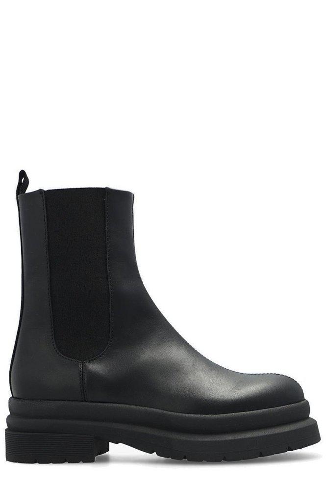 JW Anderson Round Toe Chunky Ankle Boots商品第1张图片规格展示