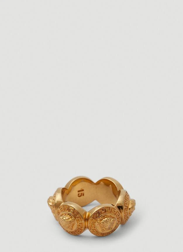 商品Versace|Tribute Medusa Ring in Gold,价格¥1268,第2张图片详细描述