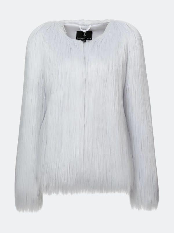 商品Unreal Fur|Unreal Dream Jacket in Ice,价格¥2004,第1张图片