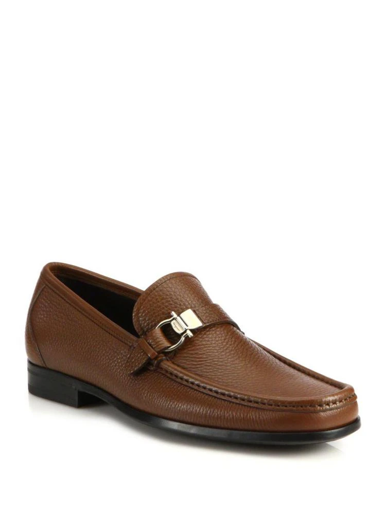 商品Salvatore Ferragamo|Muller Bit Leather Loafers,价格¥4197,第1张图片