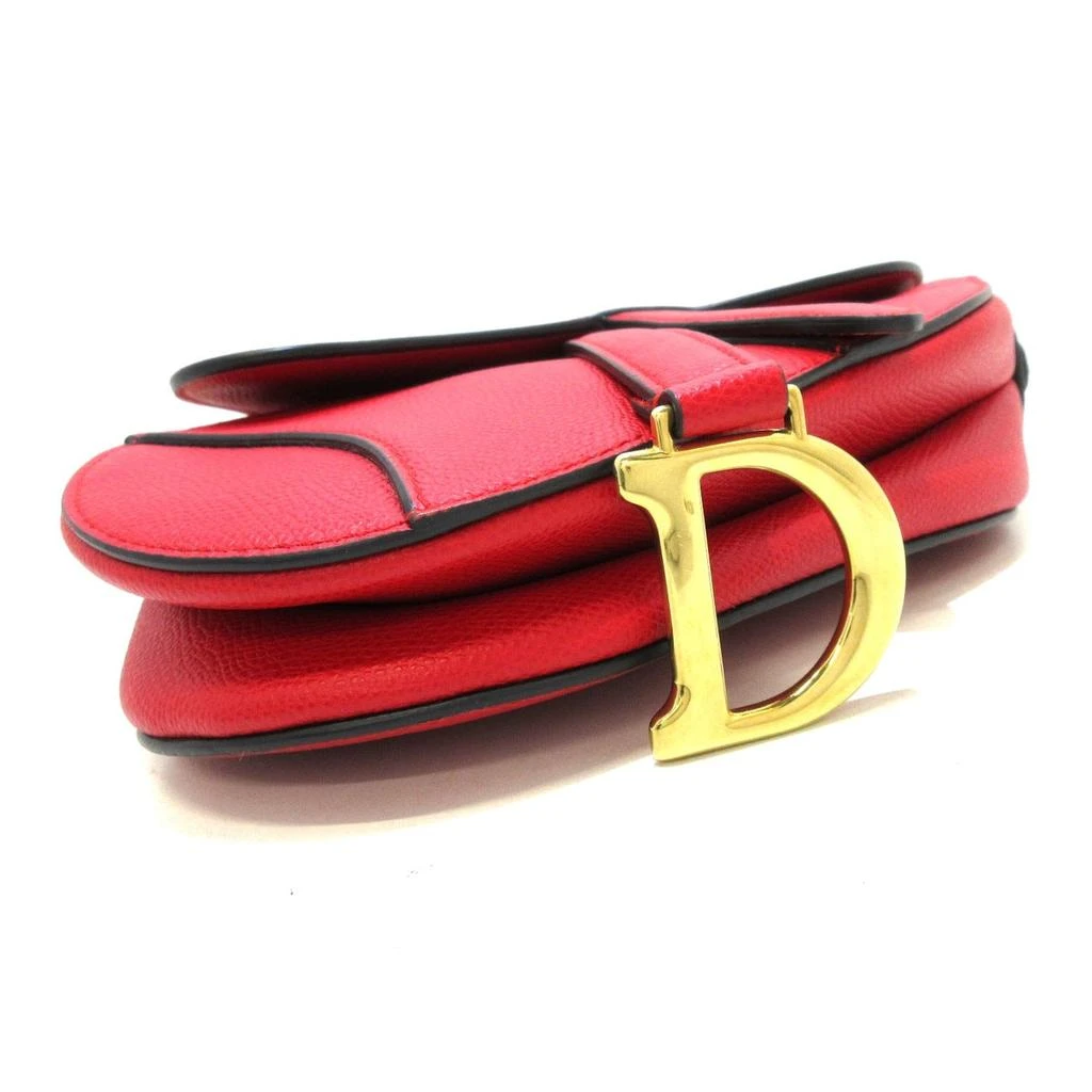 商品[二手商品] Dior|Dior Saddle  Leather Shoulder Bag (Pre-Owned),价格¥26840,第3张图片详细描述