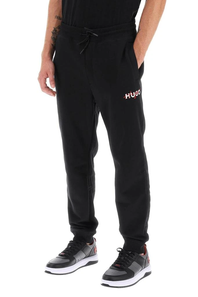 商品Hugo Boss|Drokko double logo sweatpants,价格¥374,第5张图片详细描述