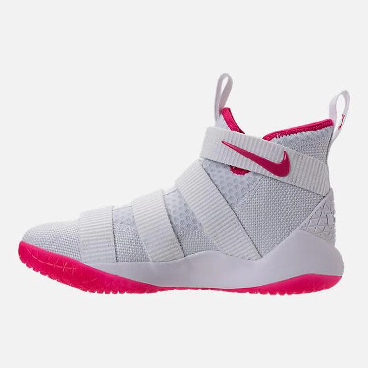 商品NIKE|Boys' Big Kids' Nike LeBron Soldier 11 Basketball Shoes,价格¥390,第4张图片详细描述