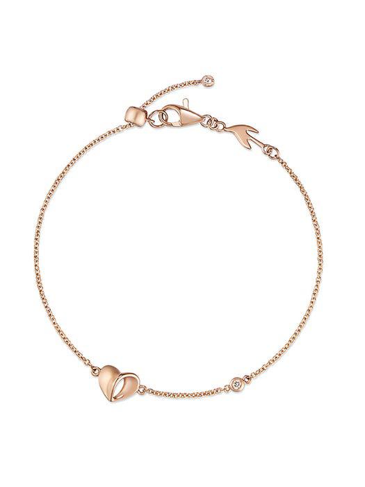 Petitlor 14K Heart Bracelet HL4B15418P4175商品第1张图片规格展示