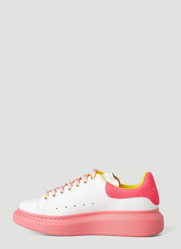 商品Alexander McQueen|Oversized Sneakers in White,价格¥2564,第3张图片详细描述