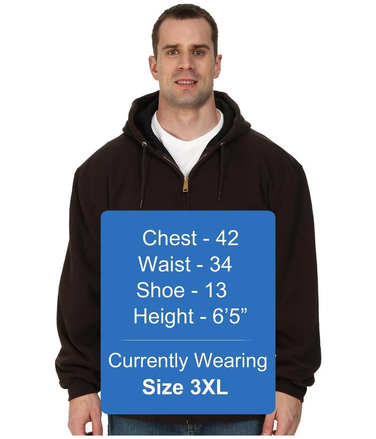 商品Carhartt|加高版 Rain Defender™ Rutland 保暖连帽夹克,价格¥628,第5张图片详细描述