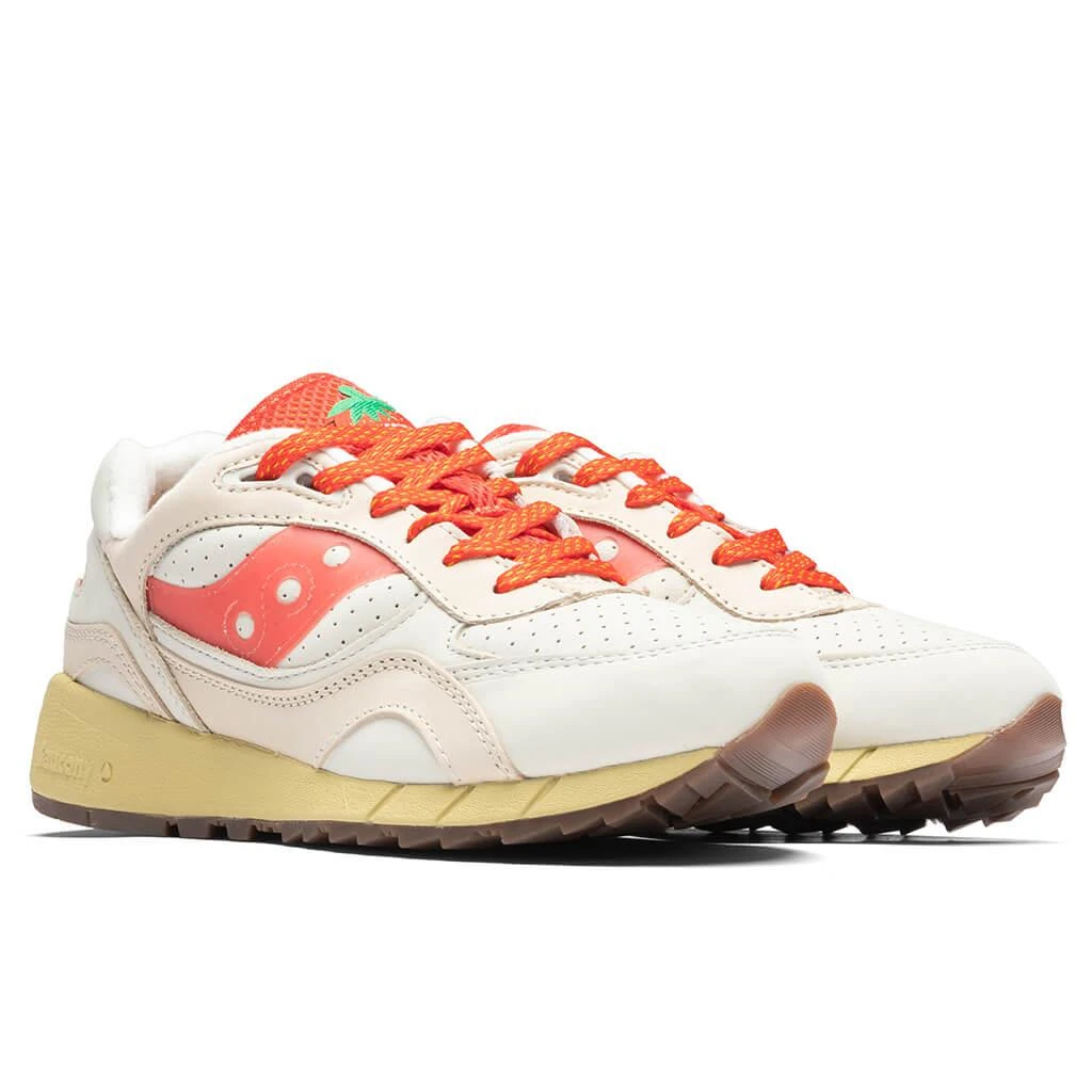 商品Saucony|Saucony Shadow 6000 'New York Cheesecake' - Beige/Red,价格¥744,第2张图片详细描述