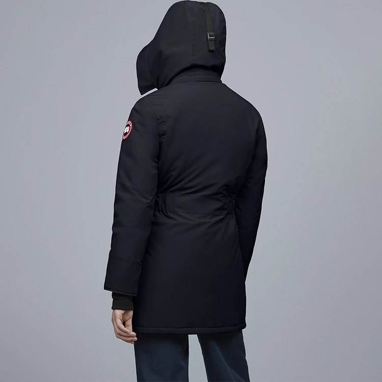 商品[国内直发] Canada Goose|[预售3天]加拿大鹅 Trillium系列 滑雪季 常规合身防风防水保暖纯色连帽含绒派克羽绒服 冬季 女款 深蓝色,价格¥7904,第5张图片详细描述