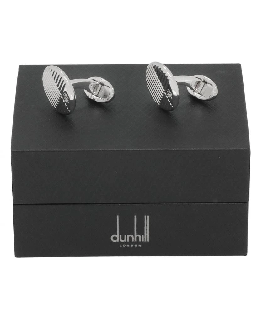 商品Dunhill|Dunhill AD Diagonal Sterling Silver Cufflinks JNC32J6K,价格¥1501,第1张图片