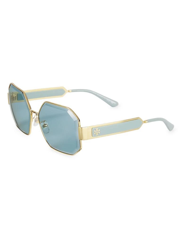 商品Tory Burch|60MM Geometric Sunglasses,价格¥1665,第2张图片详细描述