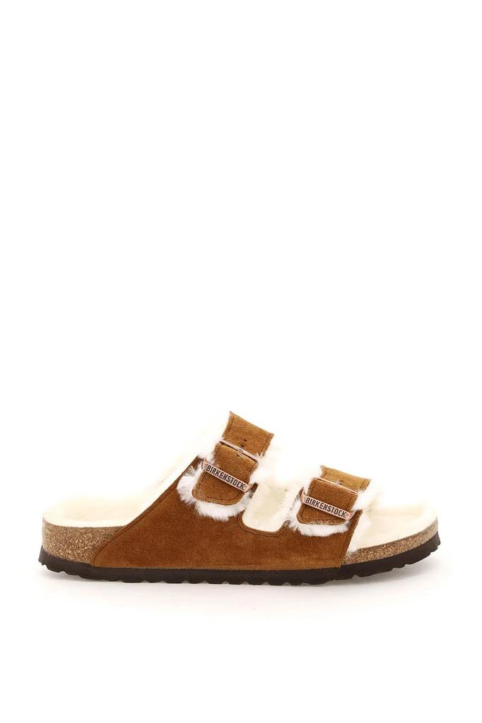 商品Birkenstock|arizona shearling mules narrow fit,价格¥717,第1张图片