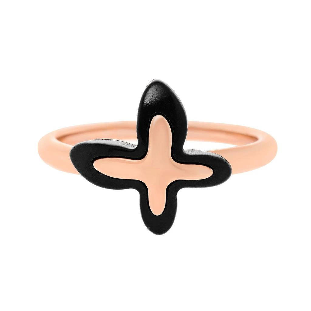 商品Mimi Milano|Mimi Milano Freevola 18K Rose Gold, Onyx Statement Ring Sz 6.75 AXM243R8O-54,价格¥2909,第1张图片