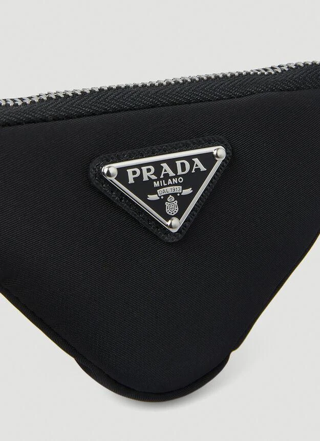 商品Prada|Re-Nylon Mini Pouch in Black,价格¥4457,第4张图片详细描述