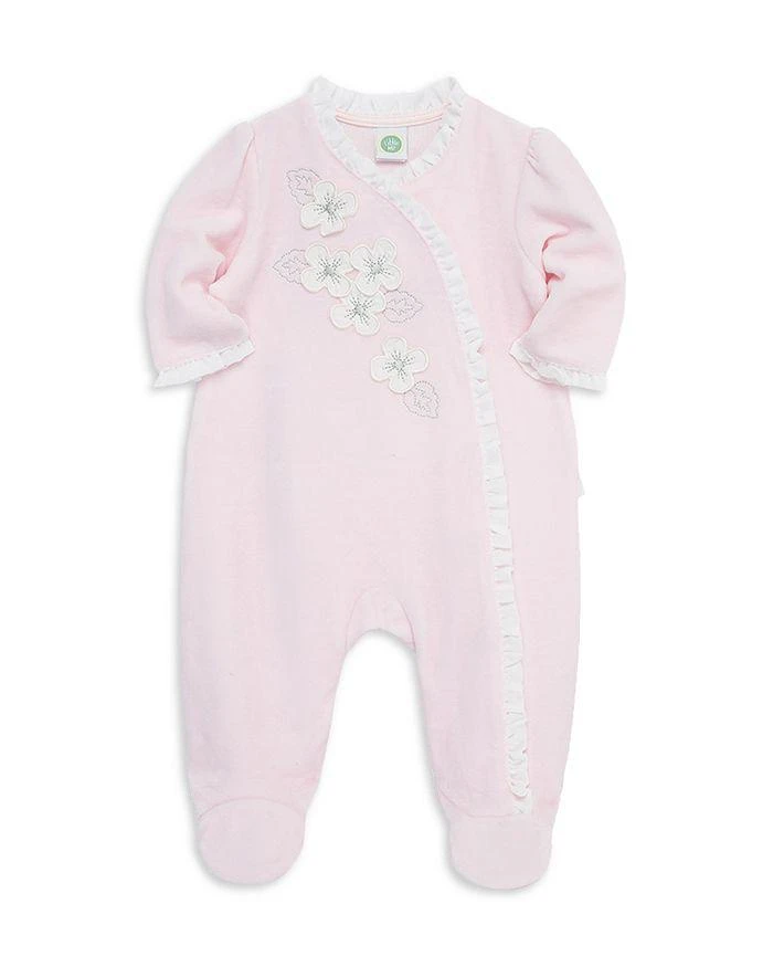 商品Little Me|Girls' Flowers Footie - Baby,价格¥168,第3张图片详细描述