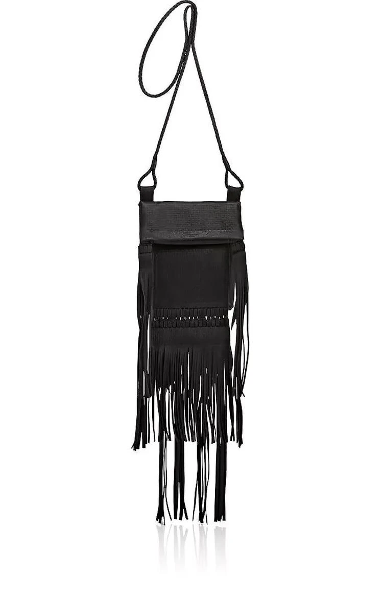 商品Yves Saint Laurent|Saharienne Leather Crossbody Bag,价格¥6628,第1张图片