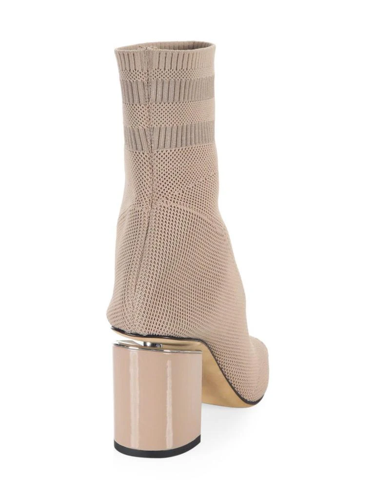 商品Alexander Wang|Cat Mid Heel Peep Toe Sock Booties,价格¥2174,第3张图片详细描述