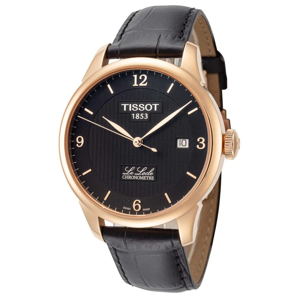 商品Tissot|天梭 力洛克系列皮革表带男表 T006.40.83.605.700,价格¥2908,第1张图片