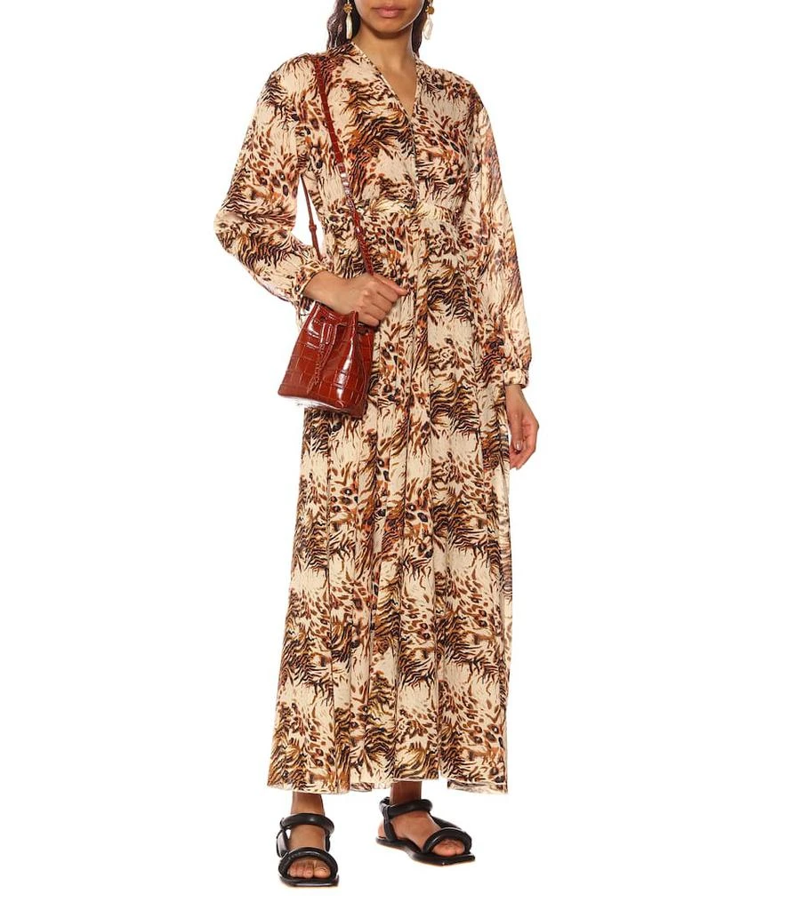 商品Nanushka|Hazel printed cotton maxi dress,价格¥3143,第2张图片详细描述